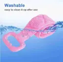 Eco-Friendly Silicone Shower Brush & Back Scrubber Towel
