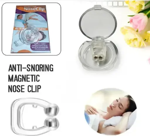 [SKU : 0349_anti_snore_nose_clip] Anti-Snore Nose Clip for Heavy Snorers (Silicone, 1 Pc)
